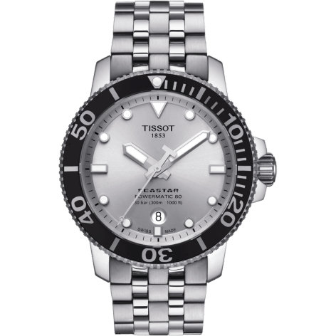 Seastar 1000 Powermatic 80 43 Stainless Steel / Silver / Bracelet