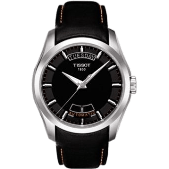 Couturier Automatic Day-Date Orange / Strap