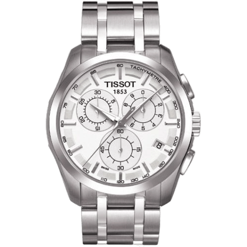 Couturier Quartz Chronograph Silver / Bracelet