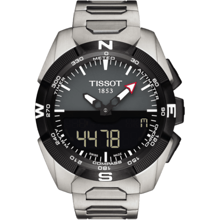 T-Touch Expert Solar Titanium / Grey / Bracelet