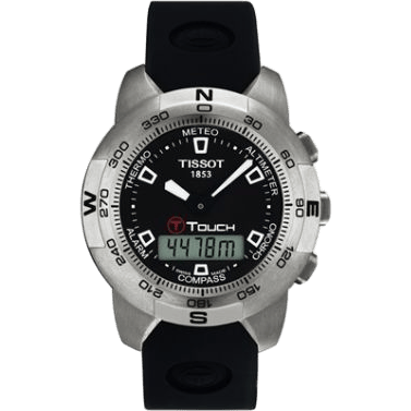T-Touch Stainless Steel / Black / Rubber