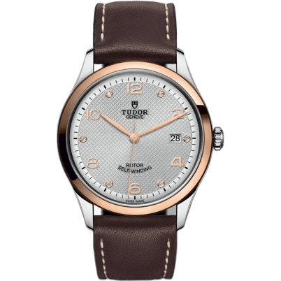 1926 39 Stainless Steel / Rose Gold / Silver - Diamond / Strap