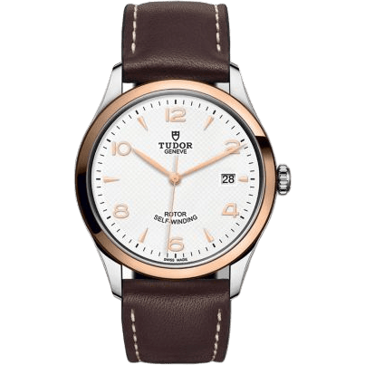 1926 39 Stainless Steel / Rose Gold / White / Strap