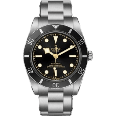 Tudor Black Bay Fifty-Four Stainless Steel / Black / Bracelet M79000N-0001