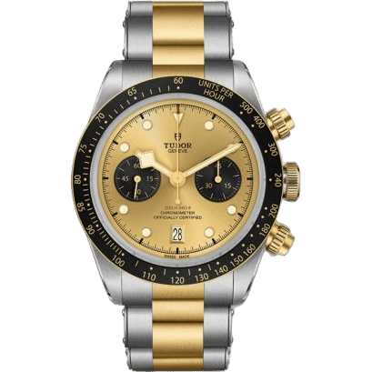 Heritage Black Bay Chronograph S&G / Champagne / Bracelet