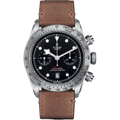 Heritage Black Bay Black Chronograph / Strap