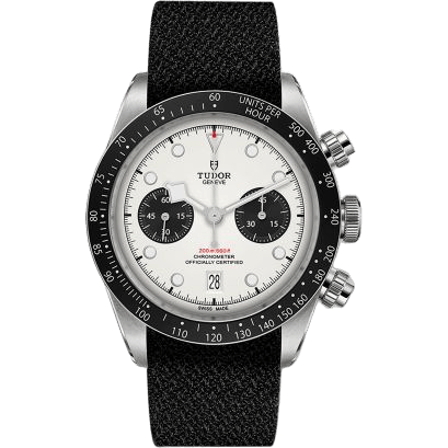 Heritage Black Bay Chronograph Panda / Fabric