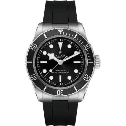 Black Bay Master Chronometer Stainless Steel - Black / Black / Rubber