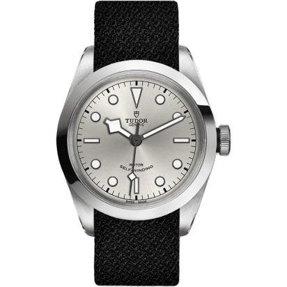 Tudor Heritage Black Bay 41 Silver / Black Fabric 79540-0012