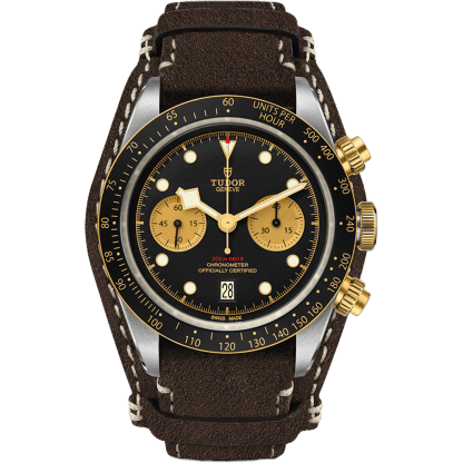 Tudor Heritage Black Bay Chronograph S&G / Black / Bund 79363N-0002