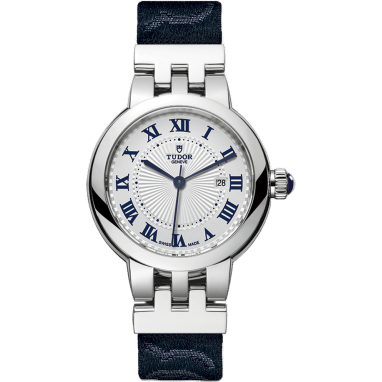 Clair de Rose 30 Stainless Steel / Silver-Roman/ Fabric
