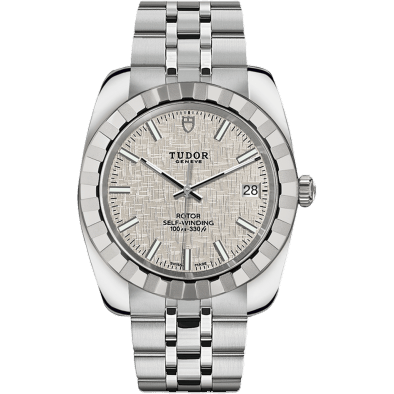 Classic 38 Stainless Steel / Fluted / Silver / Bracelet