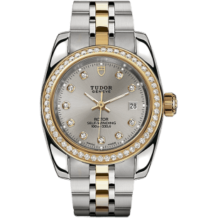 Classic 28 Stainless Steel / Yellow Gold / Diamond / Silver-Diamond / Bracelet