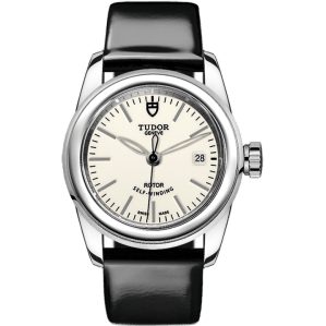 Glamour Date 26 Stainless Steel / Opaline / Strap