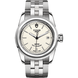 Glamour Date 26 Stainless Steel / Opaline / Bracelet
