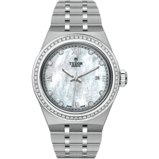 Royal Date 28 Stainless Steel - Diamond / MOP