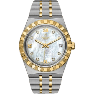 Royal Date 34 Stainless Steel / Yellow Gold / MOP