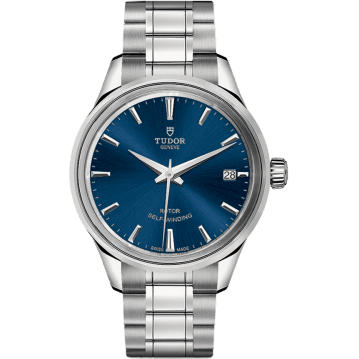 Style 34 Stainless Steel / Blue / Bracelet