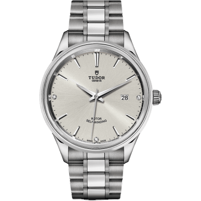 Style 41 Stainless Steel / Silver-Diamond / Bracelet