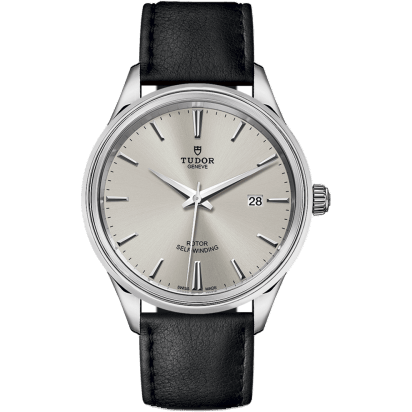 Tudor Style 41 Stainless Steel / Silver / Strap 12700-0005