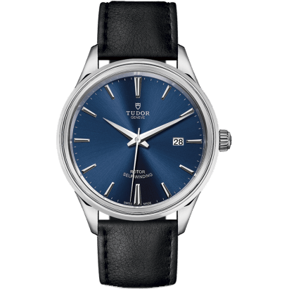 Style 41 Stainless Steel / Blue / Strap