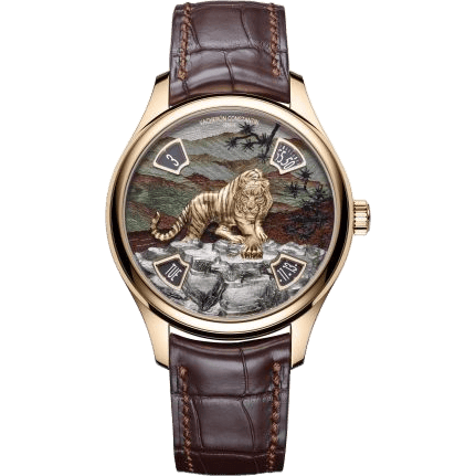 Vacheron Constantin Les Cabinotiers Les Cabinotiers Imperial Tiger Pink Gold / Green Wood 7600C/000R-B447