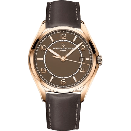 FiftySix Self-Winding Pink Gold / Brown