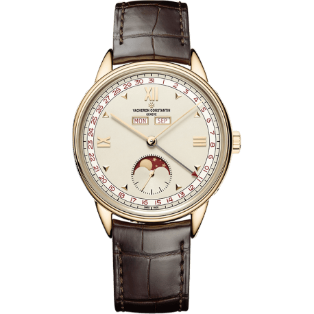 Vacheron Constantin Historiques Triple Calendrier 1948 Pink Gold / Silver / Red 3100V/000R-B359