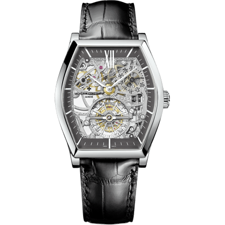 Malte Tourbillon Skeleton Platinum / Anthracite