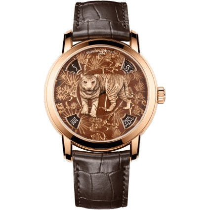 Vacheron Constantin Métiers d'Art The Legend of the Chinese Zodiac Year of the Tiger Pink Gold 86073/000R-B901