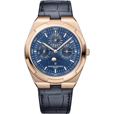Vacheron Constantin Overseas Ultra-Thin Perpetual Calendar Pink Gold / Blue 4300V/000R-B509
