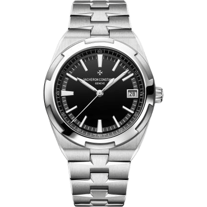 Vacheron Constantin Overseas Date Stainless Steel / Black 4500V/110A-B483