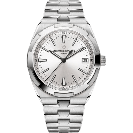 Overseas Date Stainless Steel / Silver