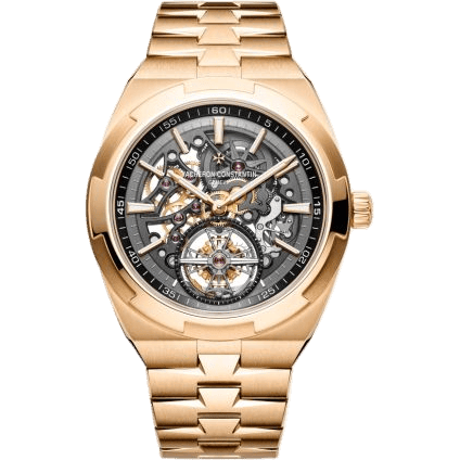 Overseas Tourbillon Skeleton Pink Gold