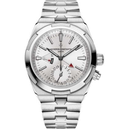 Vacheron Constantin Overseas Dual Time Stainless Steel / Silver 7920V/210A-B333