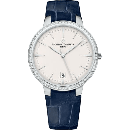 Patrimony 36.5mm Self-Winding White Gold / Diamond / Silver