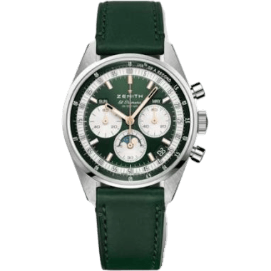 Chronomaster Original Triple Calendar Stainless Steel / Green / Boutique Edition