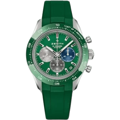 Chronomaster Sport Stainless Steel / Green / Rubber