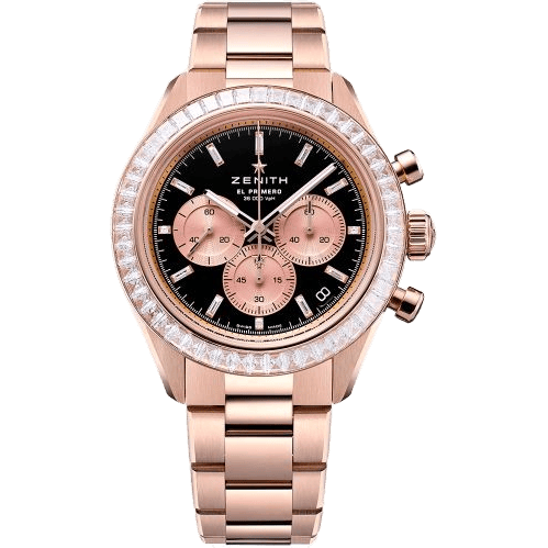 Zenith Chronomaster Sport Yoshida Rose Gold - Baguette / Black 22.3102.3600/21.M3100
