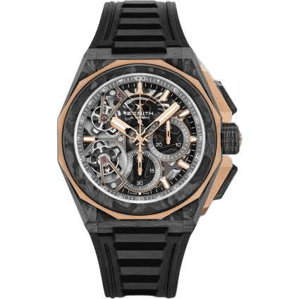 Defy Extreme Double Tourbillon Forged Carbon - Rose Gold