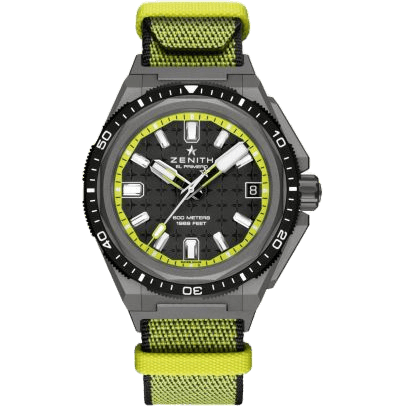Zenith Defy Extreme Diver Shadow / Fabric 97.9600.3620/21.I103