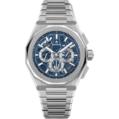 Zenith Defy Skyline Chrono Skeleton Stainless Steel / Blue 03.9500.3600/79.I001