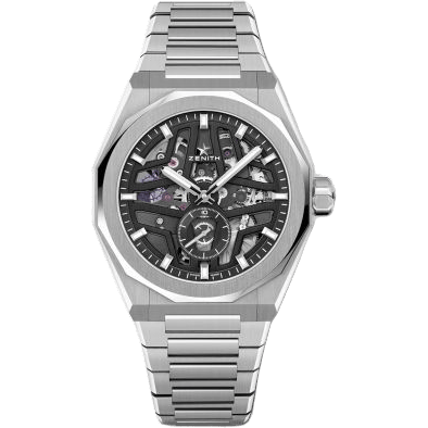 Zenith Defy Skyline Skeleton Stainless Steel / Black 03.9300.3620/78.I001