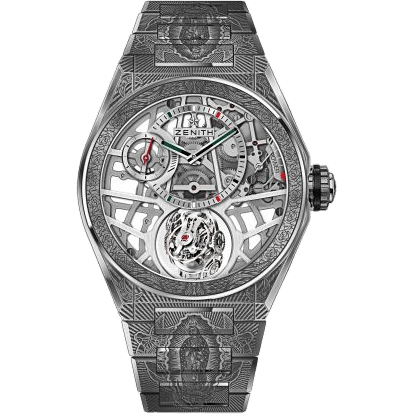 Zenith Defy Zero G Titanium / Virgen de Guadelupe Edition 95.9004.8812/80.M9003