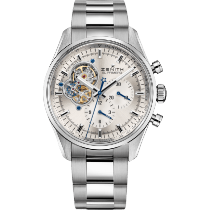 Zenith El Primero Chronomaster Open Stainless Steel / Silver / Bracelet 03.2040.4061/01.M2040