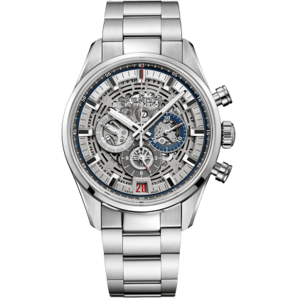 Zenith El Primero Chronomaster Full Open 42 Stainless Steel / Bracelet 03.2081.400/78.M2040