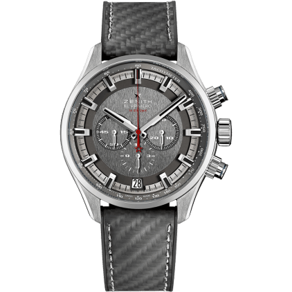 Zenith El Primero Sport Land Rover Bar Team Edition Stainless Steel / Slate / Rubber 03.2282.400/91.R578