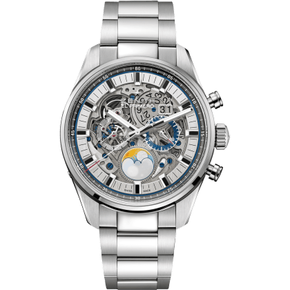 Zenith El Primero Chronomaster Grande Date Full Open Stainless Steel / Bracelet 03.2530.4047/78.M2530