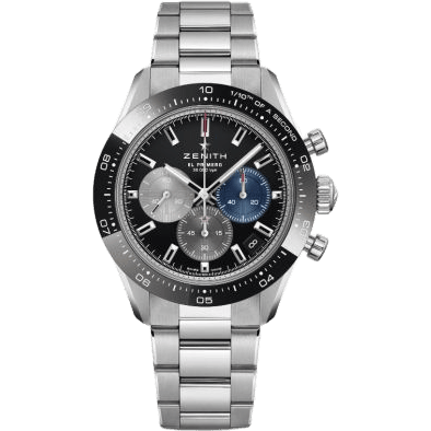 Zenith Chronomaster Sport Stainless Steel / Black / Bracelet 03.3100.3600/21.M3100