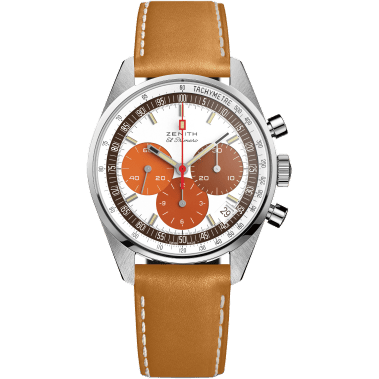 Zenith El Primero A386 Revival Stainless Steel / Eggshell / Phillips 03.P386.400/07.C840